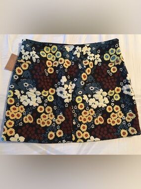 Rachel Roy Size 14 Floral Skirt NWT
